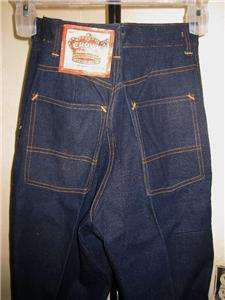 CROWN Play Togs Deadstock Sanforized Denim Jeans USA  