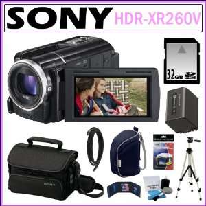 MP Camcorder with 30x Optical Zoom and 160GB HDD + 32GB SDHC + 2 Sony 