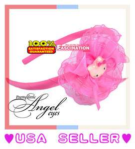 Hello Kitty Ribbon Lace Bow Headband Hair Band Brand New Accessory 