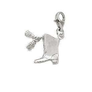  Rembrandt Charms Drill Team Boot Charm with Lobster Clasp 