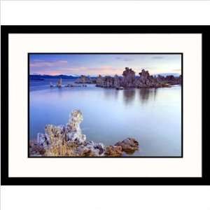 Mono Lake Formations Framed Photograph   Russell Burden Frame Finish 