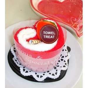  Red Velvet Sweet Love Towel Cake