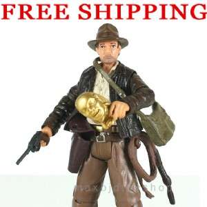 FREE SHIP Rare New 3.75 Indiana Jones Action figure W/ Accessory U5 