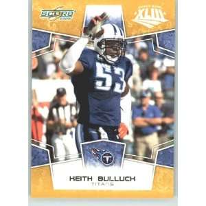   Keith Bulluck   Tennessee Titans   NFL Trading Card in a Prorective