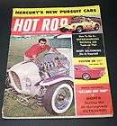 Famous Ala Kart Barris Mercurys New Persuit October 1958 Hot Rod 