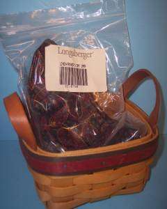 Longaberger Basket 1999 Fathers Day TEE Set ~~ NEW  