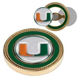  Miami Hurricanes Challenge Coin Golf Ball Marker Sports 
