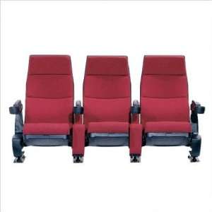   REGAL RCKR 3 Regal Row of Three Movie Theater Chairs Toys & Games