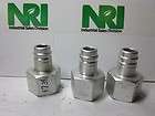 lot 3 hansen 69a male end quick disconnect adaptor 1npt $ 9 15 time 