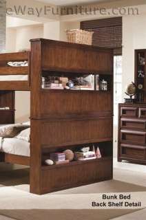 Contemporary Kids Furniture Twin Over Twin Bunk Beds Bedroom Set 