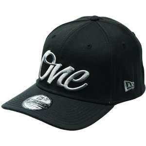 One Industries Davey Mens Flexfit Race Wear Hat/Cap   Black / Small 