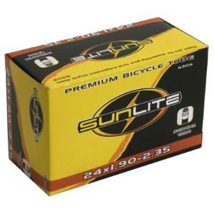  Sunlite Bicycle Tube 24 x 2.35 2.75 SCHRADER Valve Sports 