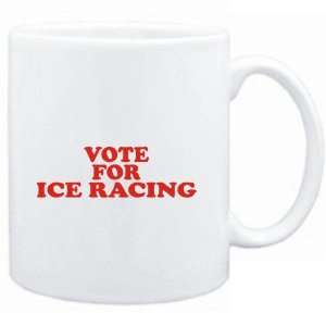  Mug White  VOTE FOR Ice Racing  Sports Sports 