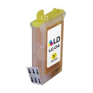   Brother Compatible LC04Y Yellow Ink cartridge. (LC04 Series