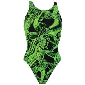   Dolfin Swimwear LTF Series Verve Swimsuit GREEN 22