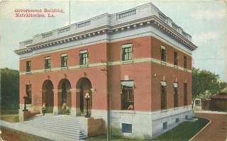 LA NATCHITOCHES GOVERNMENT BUILDING MAILED 1912 T97479  