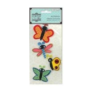 The Paper Company Paper Bliss Stickers 7X3 Sheet Butterflies; 3 