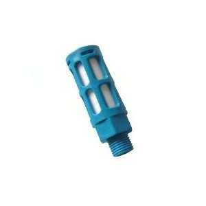 Pneumatic Slotted High Flow Plastic Muffler Silencer Filter 1/4 by 