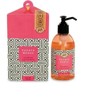   Michel Design Works Papaya Mango Liquid Soap, 9 Ounce Packages Beauty