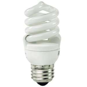 TCP 4T213   13 Watt CFL Light Bulb   Compact Fluorescent   T2   60 W 