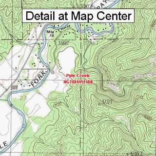   Topographic Quadrangle Map   Pyle Creek, Idaho (Folded/Waterproof