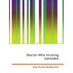  Doctor Who missing episodes Ronald Cohn Jesse Russell 