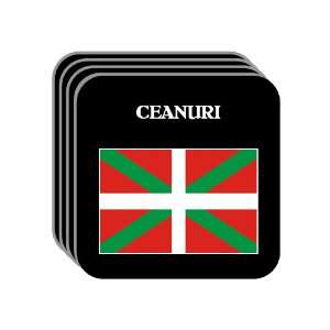  Basque Country   CEANURI Set of 4 Mini Mousepad Coasters 