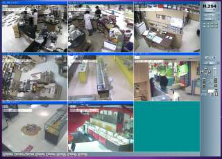 New 8 CH Channel H.264 Surveillance CCTV Security Real time Network 