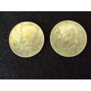  Two 1974 Kennedy Half Dollars 