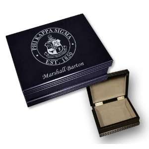  Phi Kappa Sigma Black Keepsake Box
