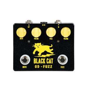  Black Cat OD Fuzz FX Pedal Musical Instruments