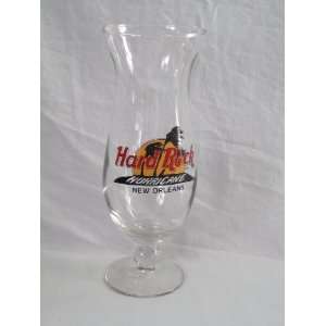  Hard Rock Cafe  New Orleans  Pilsner Hurricane Glass   9 