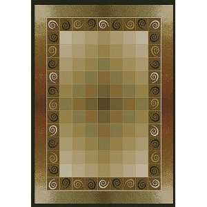  New Modern Area Rugs Carpet Montage Brown 5 3 x 7 6 
