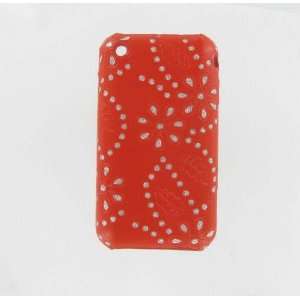  iPhone 3G 3GS Diamond Daisy with Red base Electronics