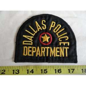  Dallas Police Department Patch 