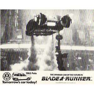 Blade Runner   Polo Volkswagen Promotional Poster Print   6 x 7.5