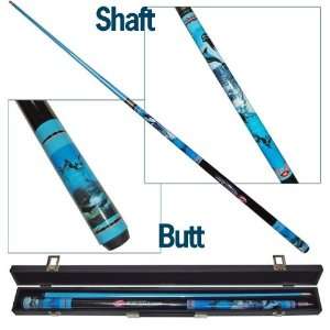  Graphite Illusion® Playful Dolphins Pool Cue Sports 