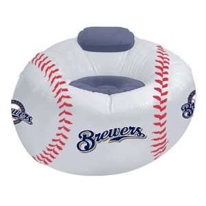  Milwaukee Brewers Vinyl Inflatable Chair Sports 