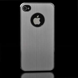   Luxury Aluminum Chrome Skin Cover Case For Apple iPhone 4 4G 4S  