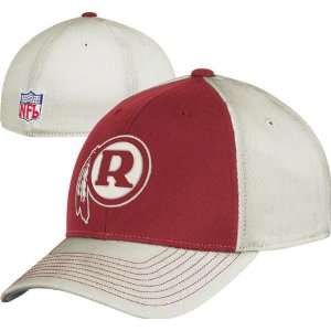 Washington Redskins Throwback Hat Vintage Structured Flex Hat  
