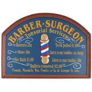  Barber Surgeon Sign