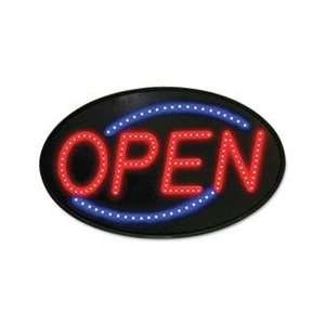  Newon LED Sign, Red/Blue, 13 x 21