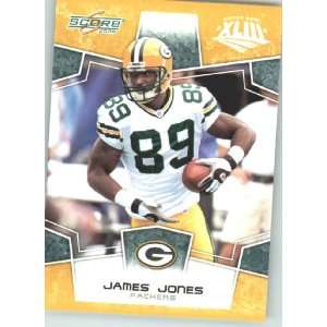   James Jones   Green Bay Packers   NFL Trading Card in a Prorective