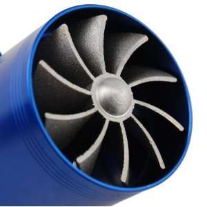  Turbo F1 Z Dual Propeller Fuel Saver Eco Fan for Audi VW BMW 