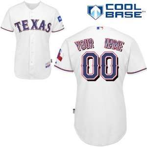  Texas Rangers Blank White 2011 MLB Authentic Jerseys Cool 