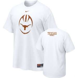  Texas Longhorns Nike White Official Football Team Issue 