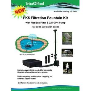  TetraPond FK3 Filtration Fountain Kit with Pre filter and 