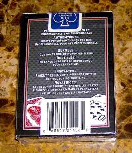 BICYCLE BRAND PRO POKER PEEK RED PLAYING CARDS BRAND NEW SEALED BOX 