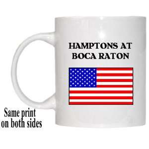  US Flag   Hamptons at Boca Raton, Florida (FL) Mug 