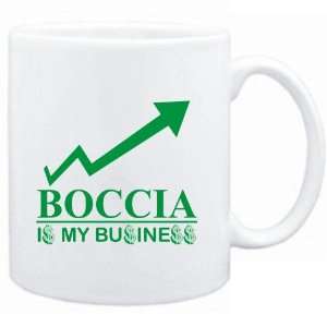 Mug White  Boccia  IS MY BUSINESS  Sports  Sports 